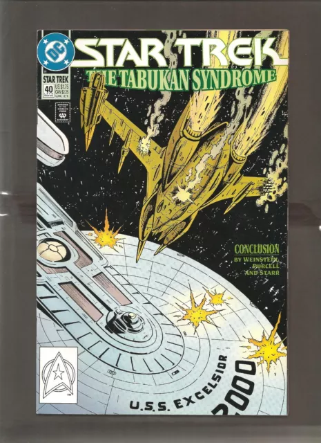 DC COMIC STAR TREK No.40 THE TABUKAN SYNDROME CONCLUSION NOVEMBER 1992