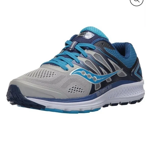 SAUCONY OMNI 16 Everun Women s Grey Blue Athletic Running Shoe S10370 1 Size 8.5 23.66 PicClick UK
