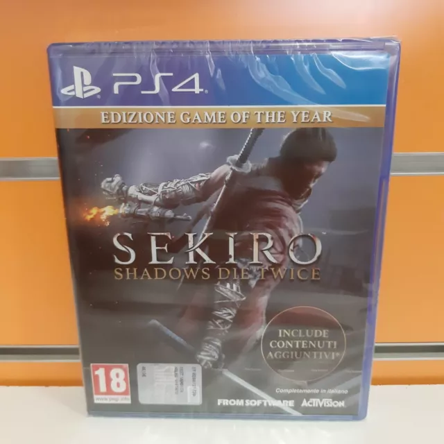 Sekiro: Shadows Die Twice - Edizione Game of the Year PS4 NUOVO SIGILLATO ITA