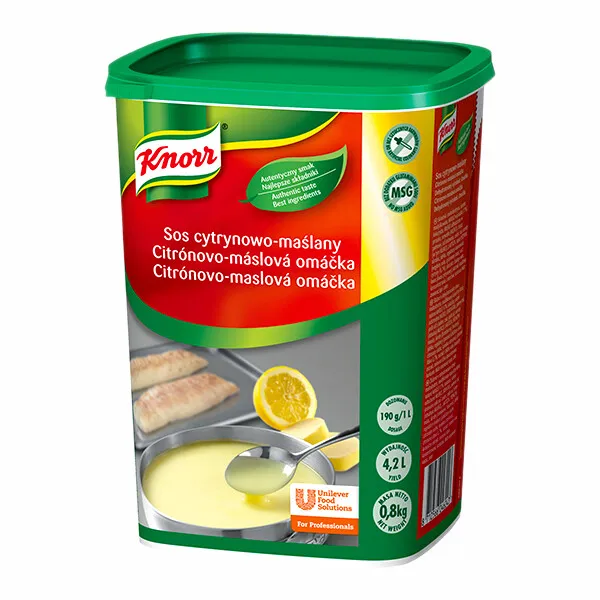 KNORR Professionals Lemon Butter Sauce Preparation Powder XXL Box 800g 28oz