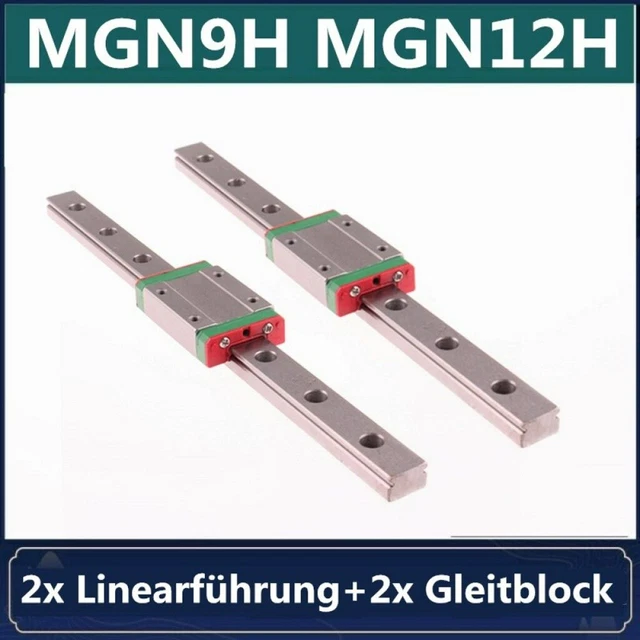 MGN9H MGN12H MGN12C MGN15H Linearführung Linearschienen mit Block 3D Drucker