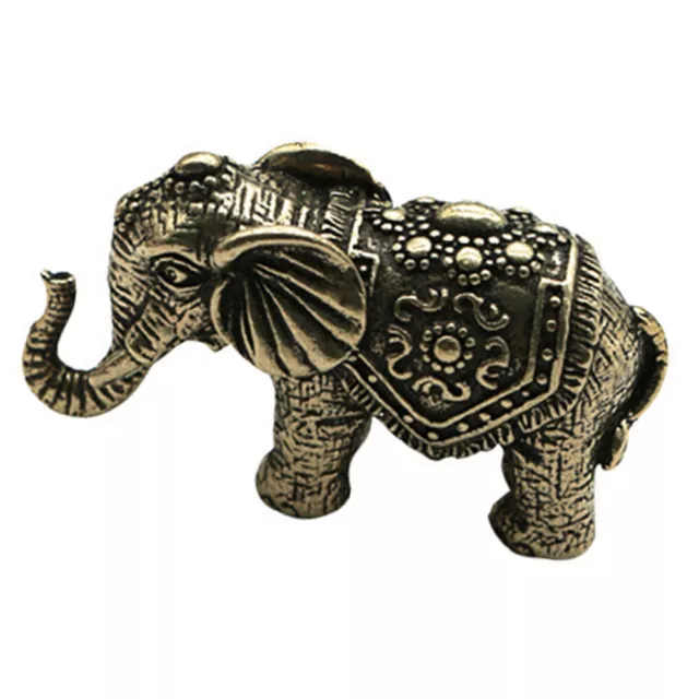 Brass Craft Decor Vintage Home Elephant Adornment Desktop Decorations 2