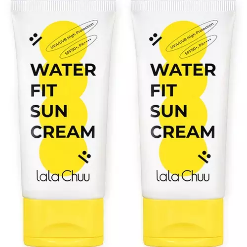 Lala Chuu Water Fit Sun Cream SPF 50+ PA++++, 50g, 2 units