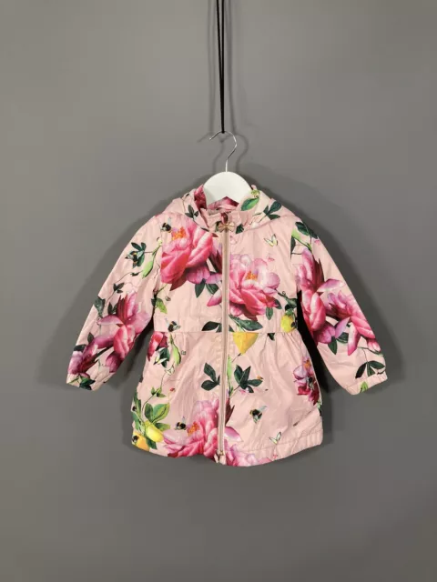 TED BAKER Jacket - Age 2-3 - Floral - Great Condition - Girl’s