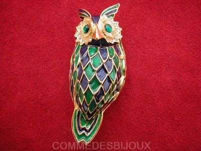 Broche "Colibri" N° 015 dorée Nectar Oiseau Mouche Bijoux pur Bestiaire 