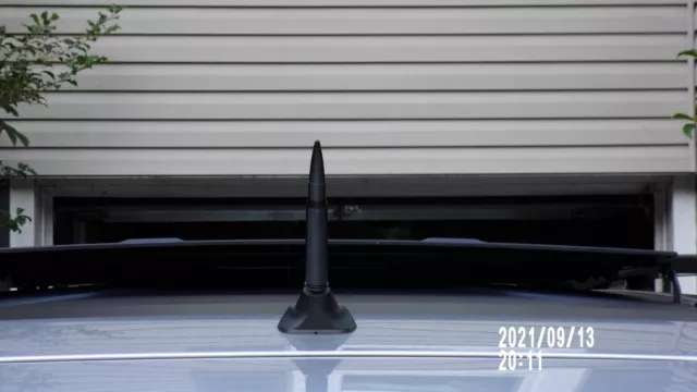 Bullet Style 0.5 Cal Short Black Antenna Mast Power for DODGE DURANGO 2011-2013