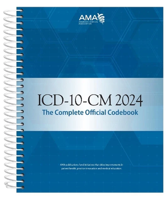 ICD10CM 2024 THE Complete Official Codebook by American Medical