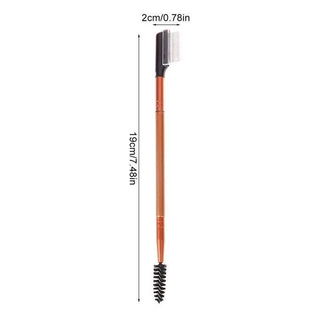 Metal Comb Brush Lash Eyebrow Makeup Eyelash Extension Tool - US Seller