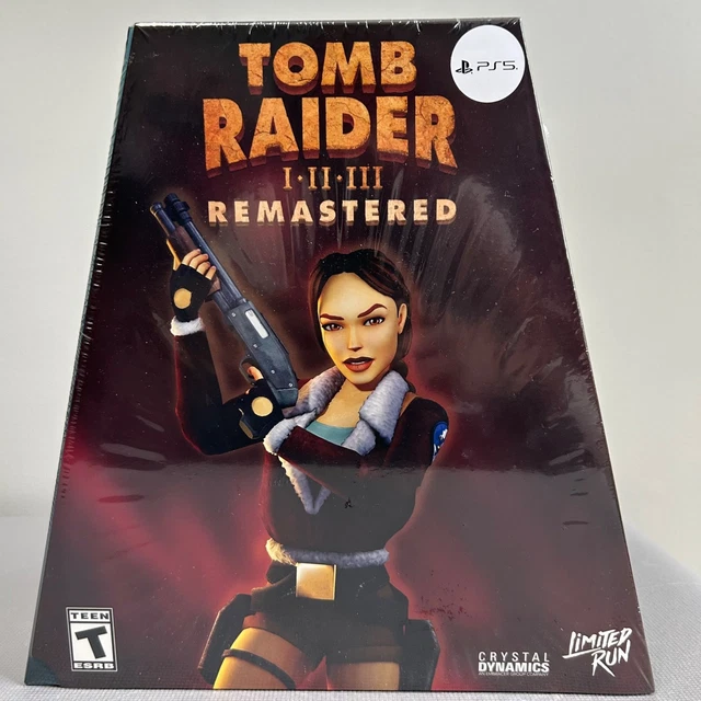 Tomb Raider I-III Remastered Starring Lara Croft Edition Deluxe PS5 sur Playstation 5 - Jeux