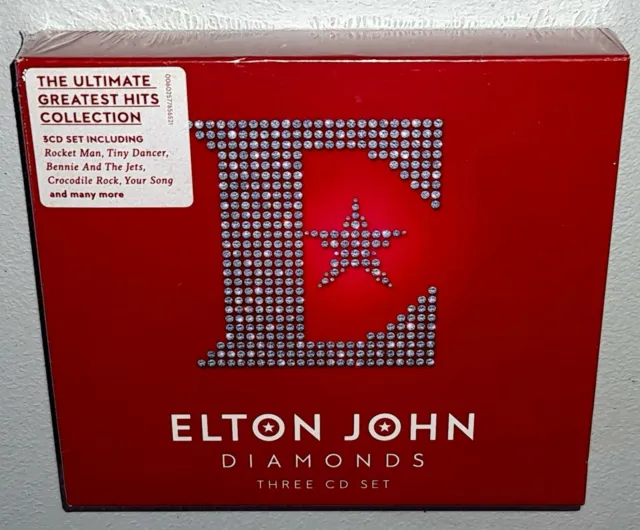 Elton John Diamonds (Deluxe Edition) (2019) Brand New Sealed 3Cd Set