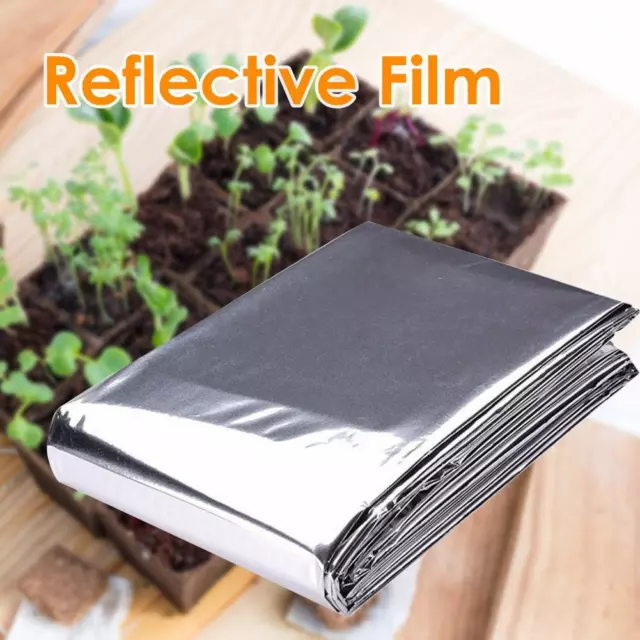 Plant Reflective Film Garden Wall Film Covering Sheet Hydroponic Plant Covers 3