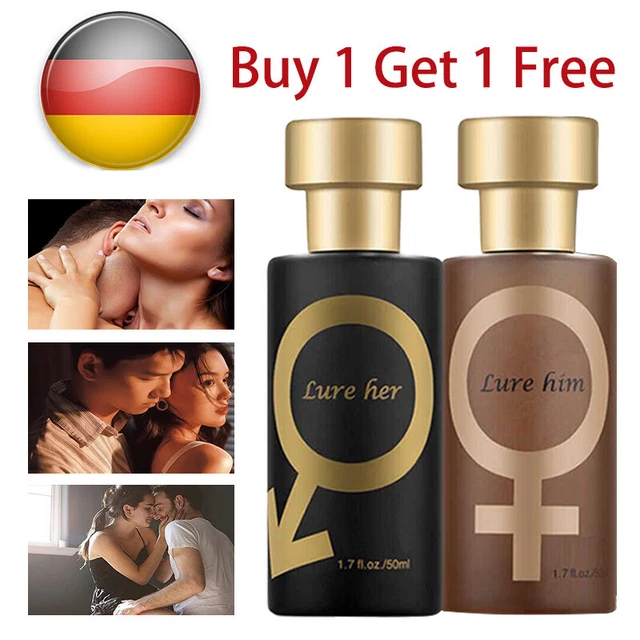 LURE feromoni HER Him donne uomo spray profumo flirtare profumo 50ML DHL