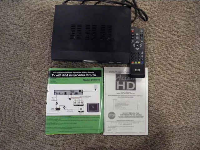 Digital to Analog TV signal converter - HD access