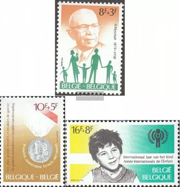 Belgien 2007-2009 (kompl.Ausg.) postfrisch 1979 Solidarität
