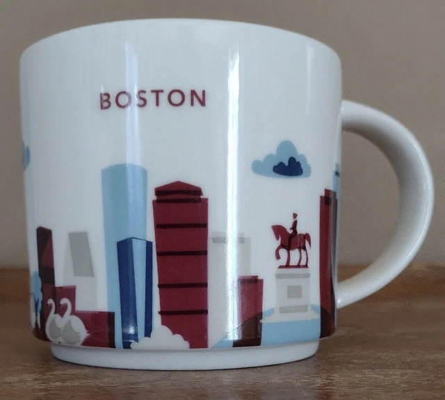Starbucks Boston you Are Here Coffee Mug Cup 14 Oz Collection 2015