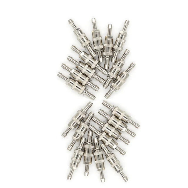 100 SETS Blood Pressure Cuff Connector Metal Air Hose NIBP Cuff Connector