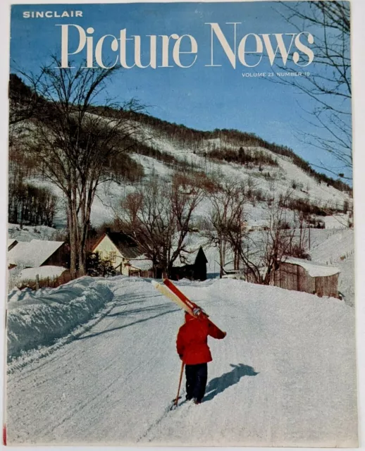 1950s Sinclair Picture News VTG Magazine Cedar Rapids IA Gas Station Boxer Dogs