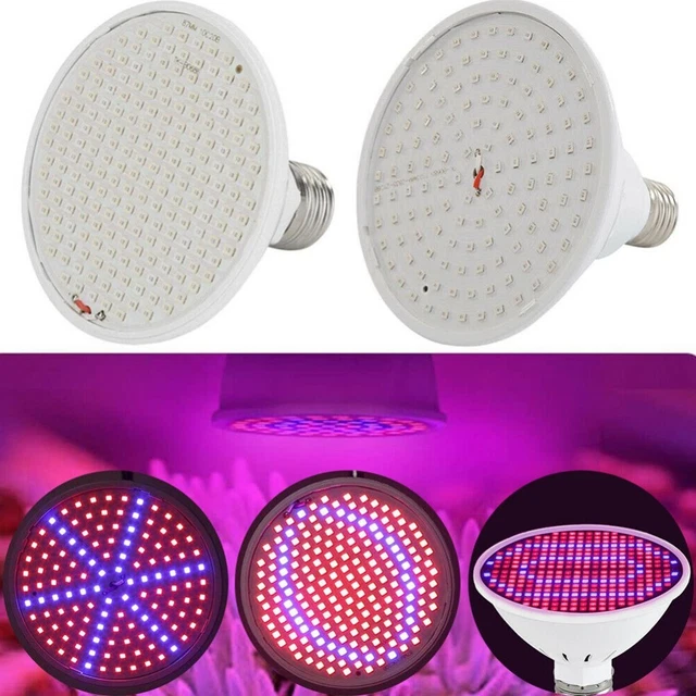 Boost Plant Health avec 200 DEL lumière de culture à spectre complet pour jard