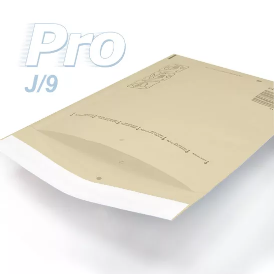 10 Enveloppes à bulles *MARRON* gamme PRO taille J/9 format utile 290x445mm