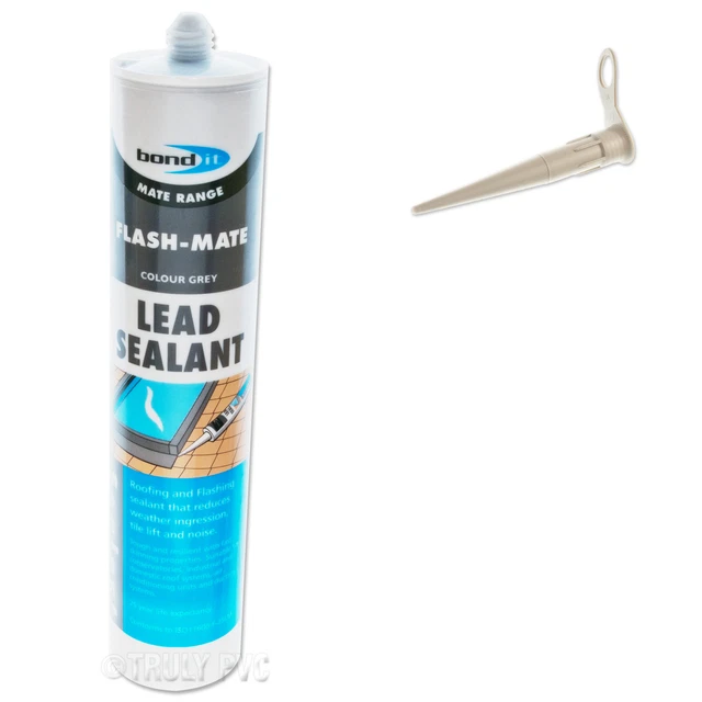 ROOF GUTTER SILICONE Sealant Pack Lead Flashing Roofing Gutter Leak