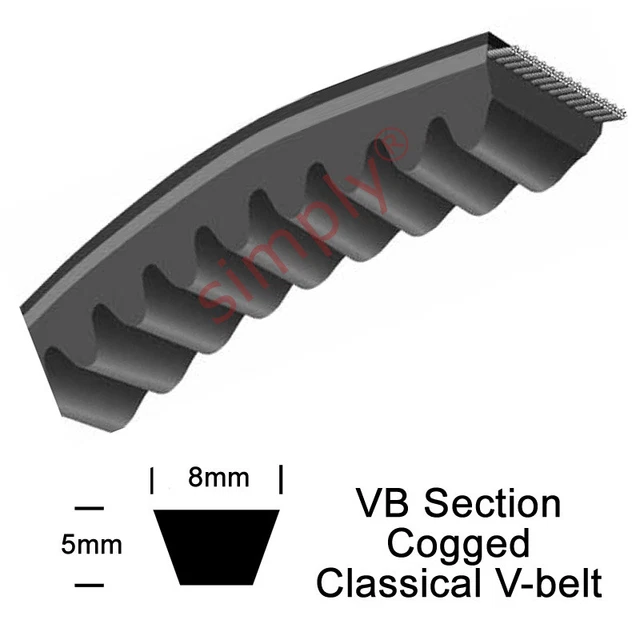 VB8315 Cinghia trapezoidale 8x315 Optibelt