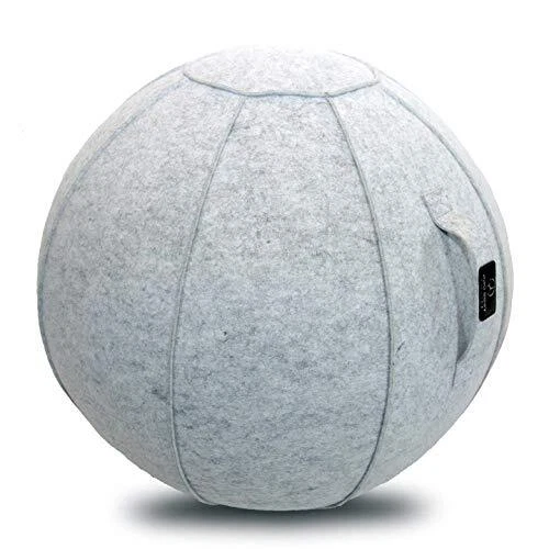 Yoga Ball Chair, Exercise Ball Chair for Office and Desk, Yoga 24" Marble