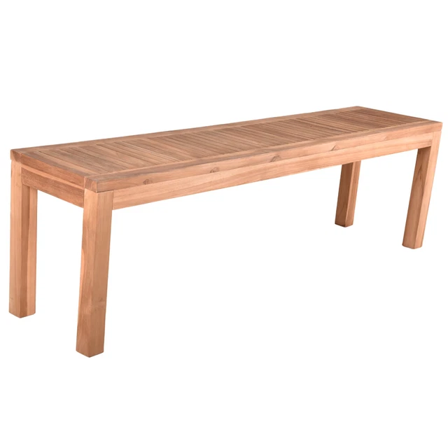 VidaXL Gartenbank Aus Massivholz Tanne – 112 Cm Sitzbank Für Garten, Terrasse & Balkon