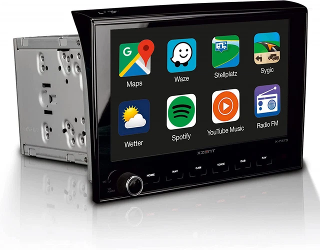 XZENT XF275 RADIO Navigation Carplay für Fiat Ducato Wohnmobil Citroen