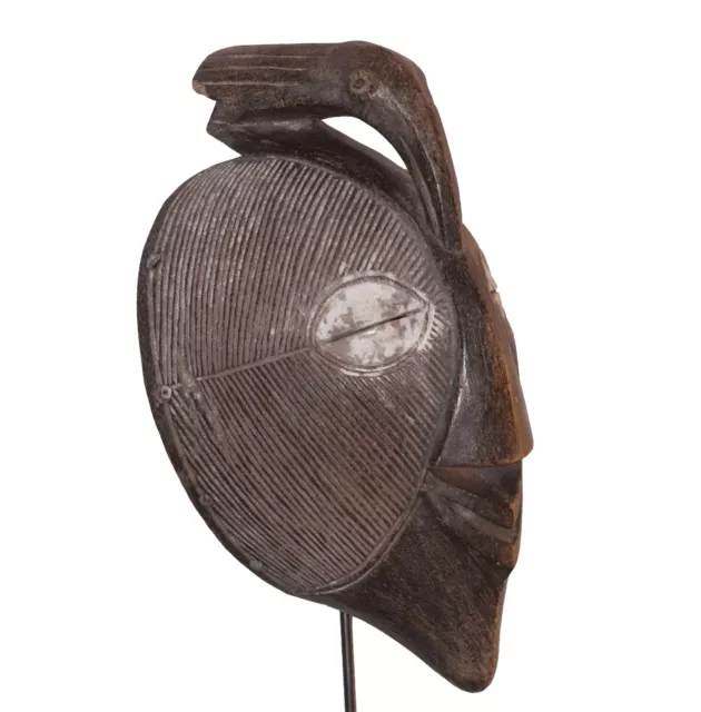 African Mask Wood Luba Congo Katanga Antiques Vintage Ethnic Tribal Wooden Art