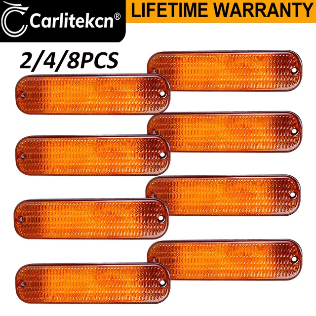 LED Work Light Bar Amber for John Deere 1050 Series 1250 1450 1650 Tractors