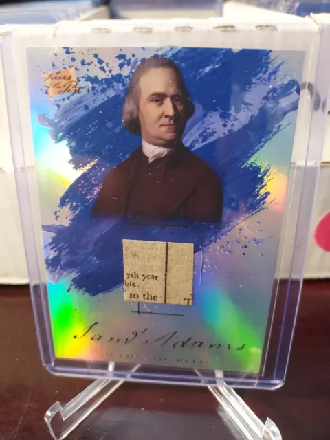 2023 The Bar Pieces of Past 7 Year Collection Series 2 Holofoil Samuel Adams