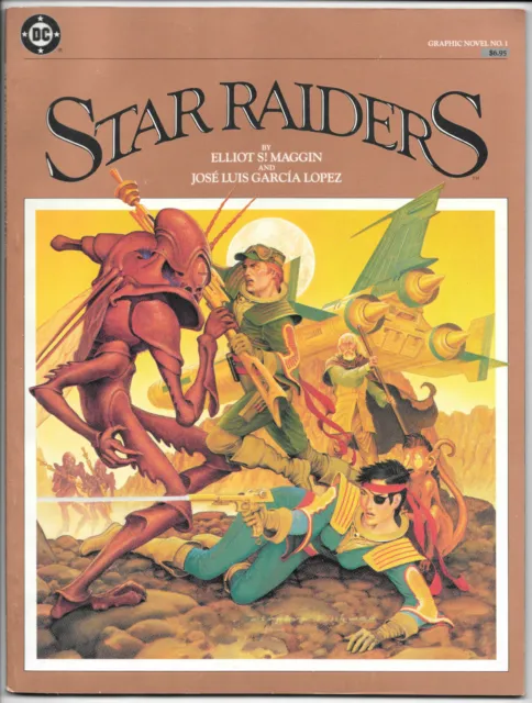 Star Raiders #1 1983 FN+ Graphic Novel DC Comics