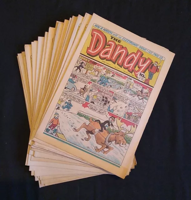 Dandy 1983 & 1984 Comics Bundle x 26, Job Lot