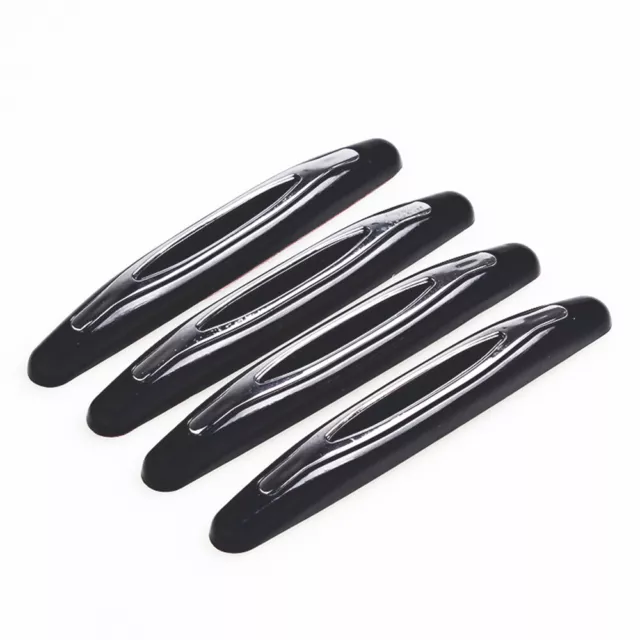 4Pcs White Car Door Edge-Scratch Anti-collision Protector Guard Strip Universal