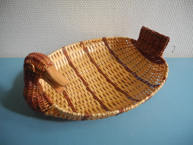 Support artisanal ancien, fer forgé pr bol à fruits ou noix | Kaufen