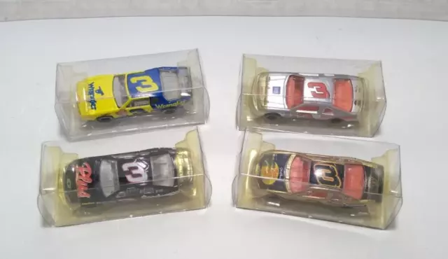 Dale Earnhardt Sr #3 Silver Select Bass Pro Wrangler Goodwrench 1:64 Lot of 4 3