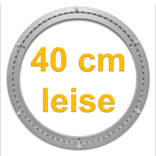 Aluminium Drehkranz 25 cm (mit Einrastung) - Shop
