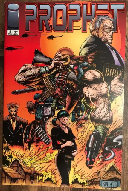 Prophet Vol 1 #5 By Rob Liefeld Stephen Platt Kirby Omen Noble Image NM/M 1994