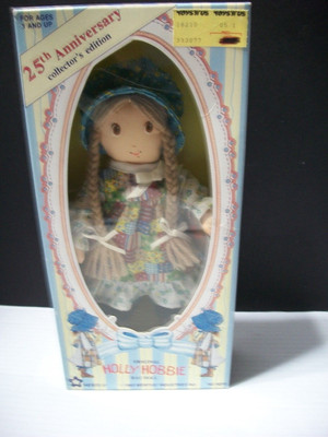 25th Anniversary Holly Hobbie Rag Doll 1993 Meritus Co.- New In Original box