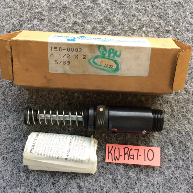 ACE Controls A-1/2 x 2 Shock Absorber NOS 150-0002 A 1/2  2 Adjust-A-Shock