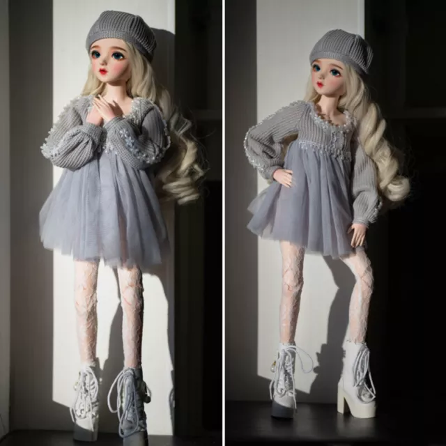 Bambola BJD 60 cm regali per vestiti ragazza cambio occhi migliori giocattoli regalo di San Valentino