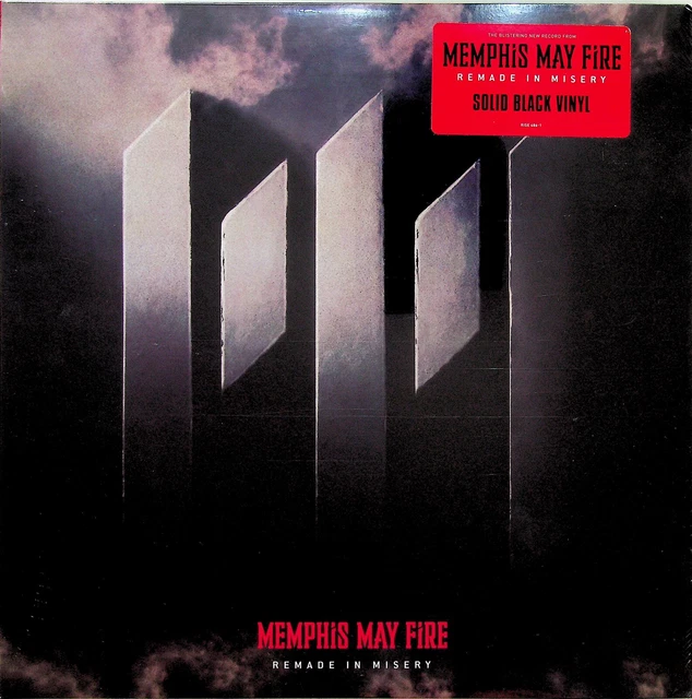 LP MEMPHIS MAY FIRE Remade In Misery RISE4861 Rise Records