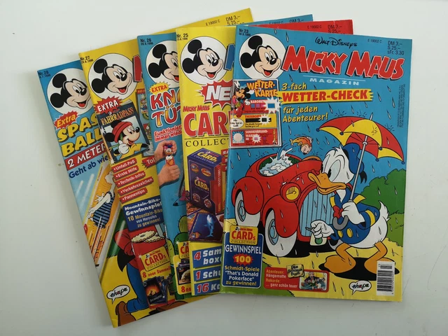 Walt Disneys      5 x    MICKY MAUS     Posten   26