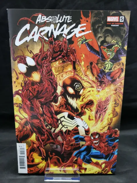 Absolute Carnage #5 1:25 Bagley Cult of Carnage Variant Cover Marvel Comics 2020