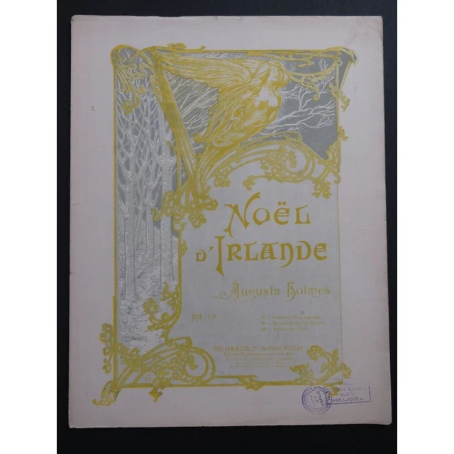 HOLMÈS Augusta Noël d'Irlande Chant Piano 1897 2