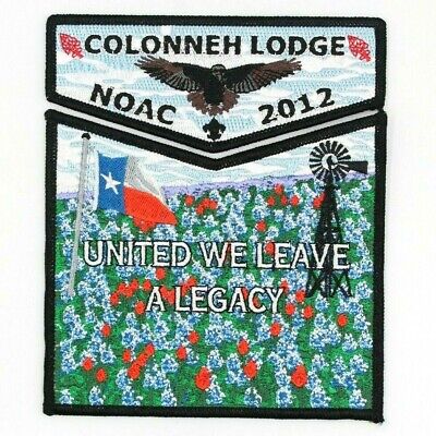 2012 NOAC Colonneh Lodge 137 Sam Houston Area Council Patch Boy Scouts BSA OA TX