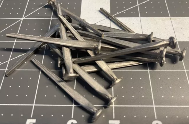 2.5" (CD8L) Standard Steel Clinch- Fire Door Nails Antique Restoration Nails 1LB 3