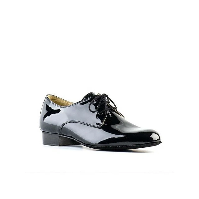 Paoul Chaussure Derby Enfant 2 Talon 30 Danses Standard Danse Lisse Vernis TG38