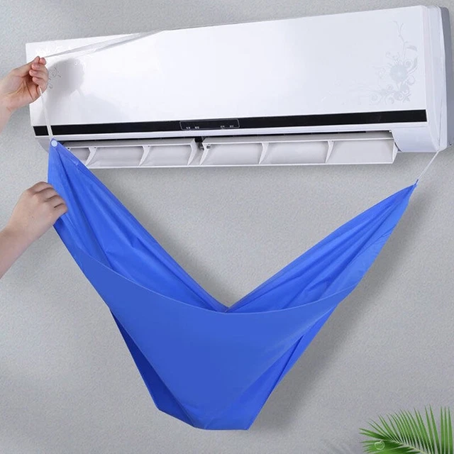Air Conditioner Water Protection Cleaning Cover Washing Bag For Wall Mount-tz
