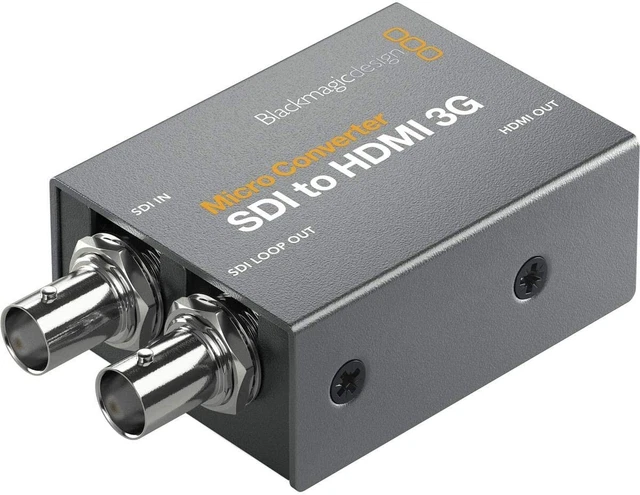 Blackmagic Design Micro Converter SDI to HDMI 3G Video Editing Accessories